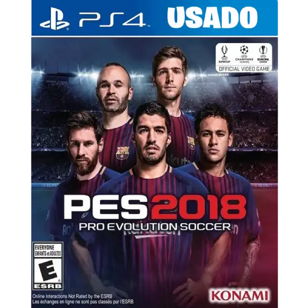 PES 2018 ( PS4 / FISICO USADO )