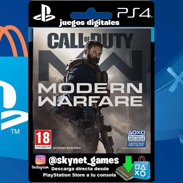 Call of Duty Modern Warfare ( PS4 / DIGITAL ) CUENTA PRIMARIA