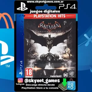 Batman Arkham Knight ( PS4 / DIGITAL ) CUENTA SECUNDARIA