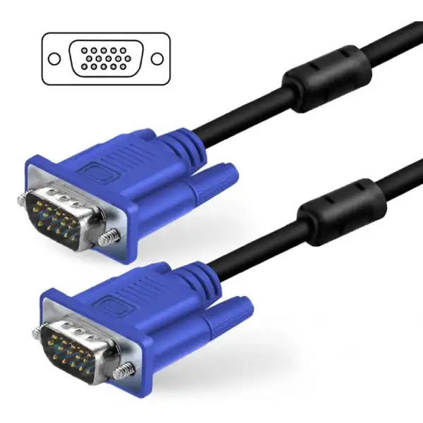 Cable Vga Macho De 3 Metros con filtro