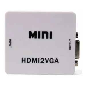 Convertidor adaptador De HDMI a VGA Con Audio Digital a Analógico