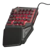 Teclado GXT 888 Assa One Handed Gaming Keyboard - TRUST