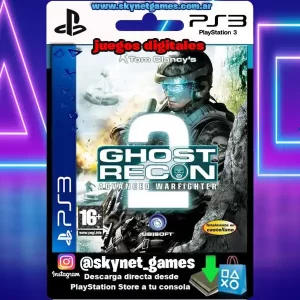 Tom Clancys Ghost Recon Advanced Warfighter 2 ( PS3 / DIGITAL )