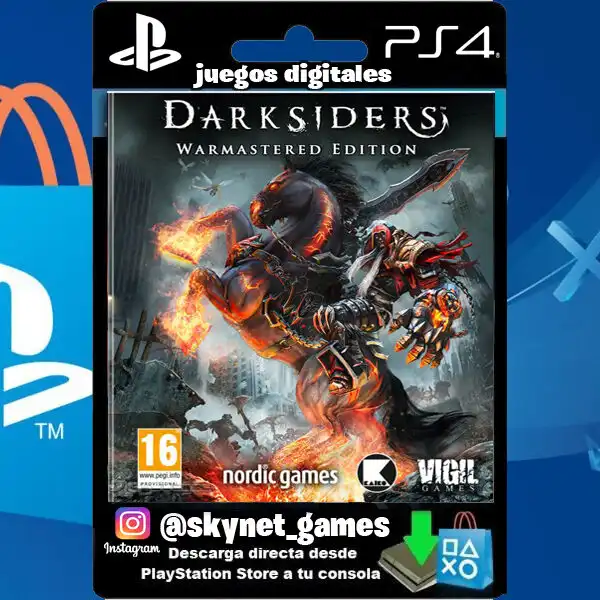 Darksiders Warmastered Edition ( PS4 / DIGITAL ) CUENTA PRIMARIA