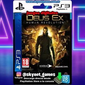 Deus Ex Human Revolution ( PS3 / DIGITAL )