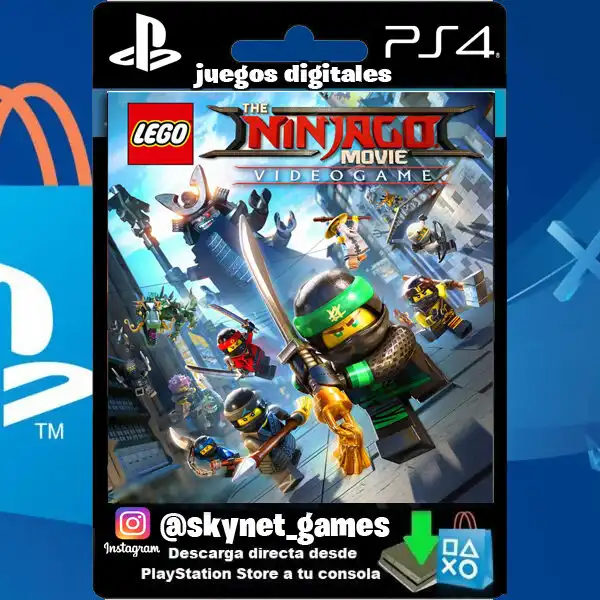 LEGO Ninjago La Película ( PS4 / PS5 DIGITAL ) CUENTA PRIMARIA