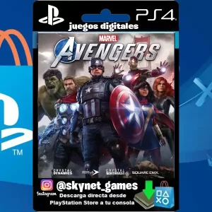 Marvel Avengers ( PS4 / DIGITAL ) CUENTA SECUNDARIA