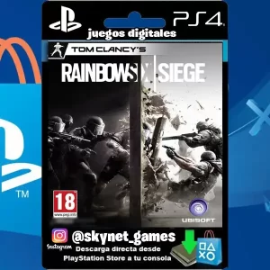 Tom Clancy’s Rainbow Six Siege ( PS4 / PS5 DIGITAL ) CUENTA SECUNDARIA