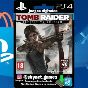 Tomb Raider Definitive Edition ( PS4 / PS5 DIGITAL ) CUENTA SECUNDARIA