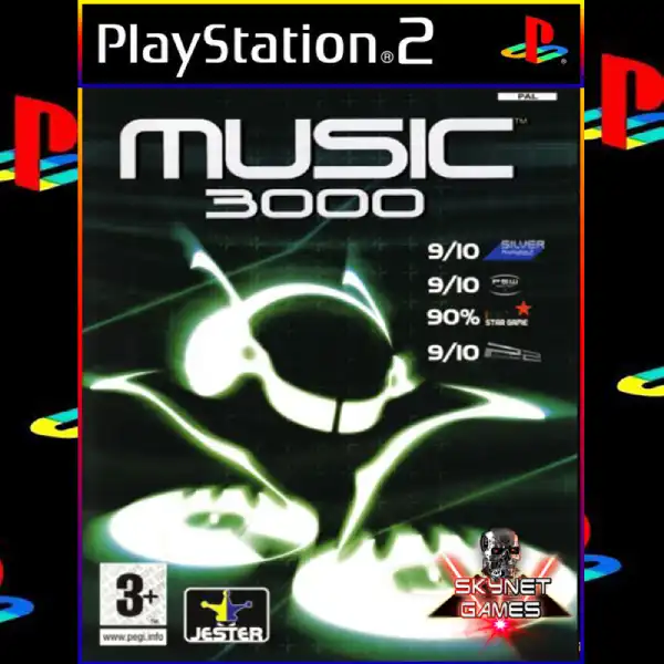 Juego PS2 – MUSIC 3000 (creador de musica)