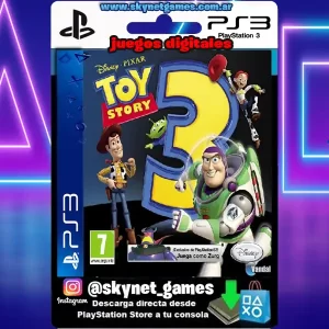 Toy Story 3 El Videojuego ( PS3 / DIGITAL )