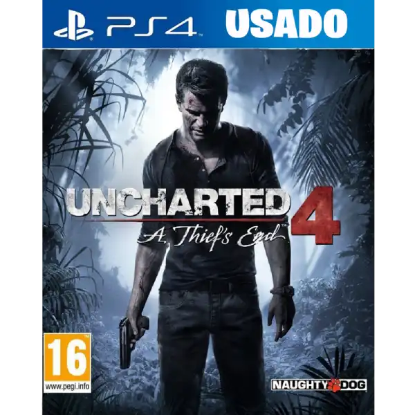 Uncharted 4 A Thiefs End ( PS4 / FISICO USADO )