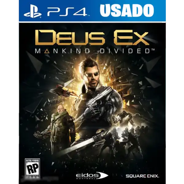 Deus Ex Mankind Divided ( PS4 / FISICO USADO )