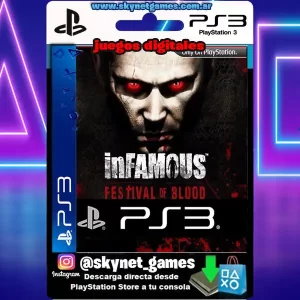 Infamous festival of blood ( PS3 / DIGITAL )