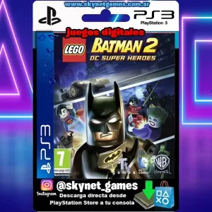 Lego Batman 2 DC Super Heroes ( PS3 / DIGITAL )