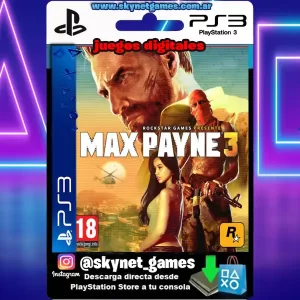 Max payne 3 ( PS3 / DIGITAL )