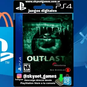 Outlast ( PS4 / PS5 DIGITAL ) CUENTA PRIMARIA