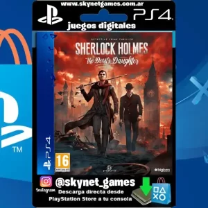 Sherlock Holmes The Devils Daughter ( PS4 / PS5 DIGITAL ) CUENTA PRIMARIA