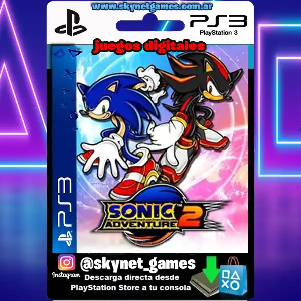 Sonic Adventure 2 Ps3 Psn Mídia Digital - kalangoboygames