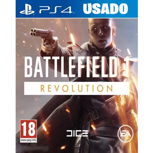 Battlefield 1 Revolution (PS4 / FISICO USADO )