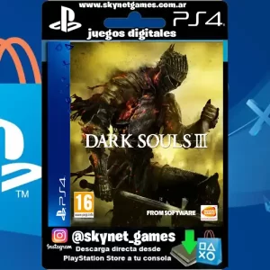 Dark Souls 3 ( PS4 / PS5 DIGITAL ) CUENTA PRIMARIA