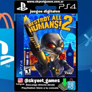Destroy All Humans 2 ( PS4 / DIGITAL ) CUENTA PRIMARIA