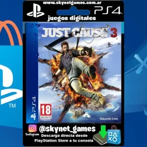 Just Cause 3 ( PS4 / DIGITAL ) CUENTA PRIMARIA