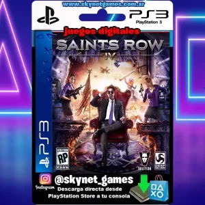 Saints Row 4 ( PS3 / DIGITAL )
