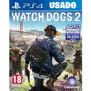 Watch Dogs 2 ( PS4 / FISICO USADO )