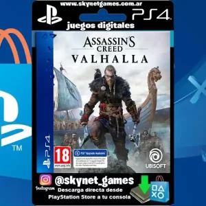 Assassins Creed Valhalla ( PS4 / PS5 DIGITAL ) CUENTA PRIMARIA