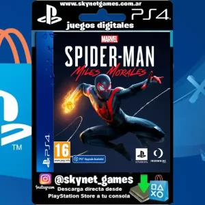 Spiderman Miles Morales ( PS4 / PS5 DIGITAL ) CUENTA PRIMARIA