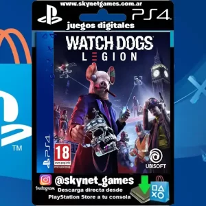 Watch Dogs Legion ( PS4 / PS5 DIGITAL ) CUENTA PRIMARIA
