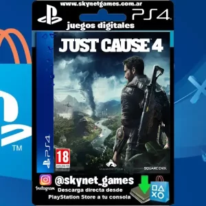 Just Cause 4 ( PS4 / PS5 DIGITAL ) CUENTA PRIMARIA
