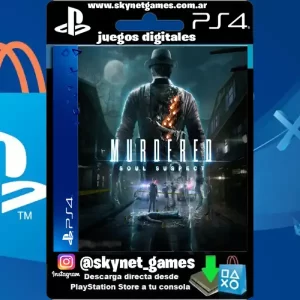 Murdered Soul Suspect ( PS4 / PS5 DIGITAL ) CUENTA PRIMARIA