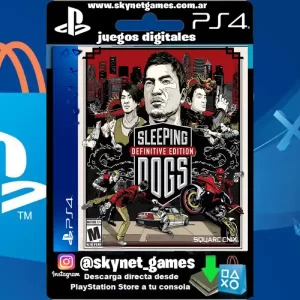 Sleeping Dogs Definitive Edition ( PS4 / DIGITAL )