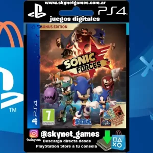 Sonic Forces ( PS4 / PS5 DIGITAL ) CUENTA PRIMARIA