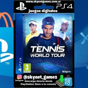 Tennis World Tour ( PS4 / PS5 DIGITAL ) CUENTA PRIMARIA
