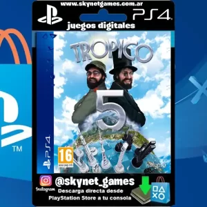 Tropico 5 ( PS4 / PS5 DIGITAL ) CUENTA PRIMARIA