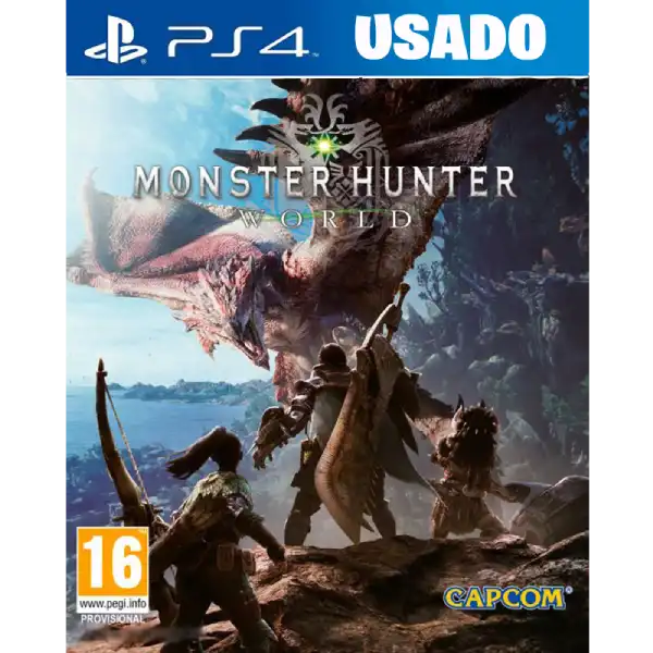 Monster Hunter World ( PS4 / FISICO USADO )