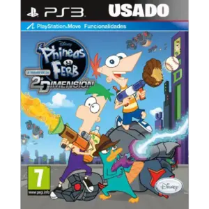 Phineas y Ferb A Través de la Segunda Dimensión ( PS3 / FISICO/USADO)