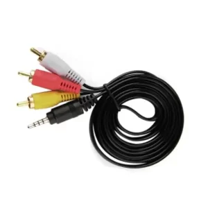 Cable audio Plug 3,5 a 3 Rca 1,20 Metros