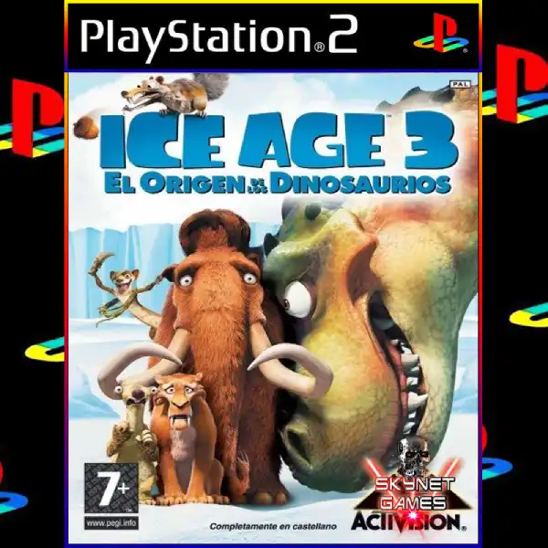 Juego PS2 - La Era de hielo El Origen de los Dinosaurios - Skynet Games