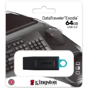 Pendrive Datatraveler Exodia ORIGINAL 64gb Usb 3.2 – KINGSTON