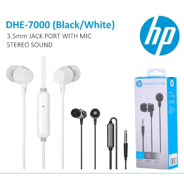 Auriculares IN EAR Con Microfono y Control de Volumen DHE 7000 – HP