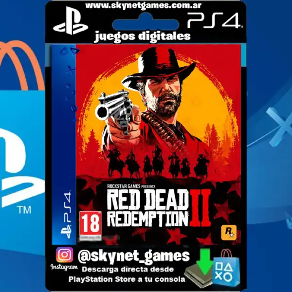 Red Dead Redemption 2 ( PS4 / PS5 DIGITAL ) CUENTA PRIMARIA