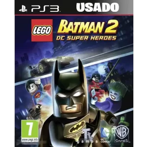 Lego Batman 2  DC Super héroes ( PS3 / FISICO USADO )