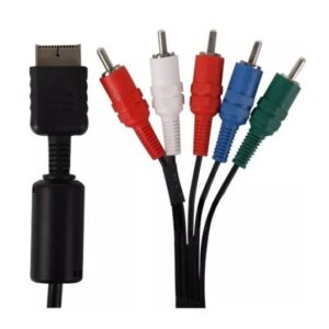 Cable Super Componente 5 RCA para PS2 y PS3 – SEISA