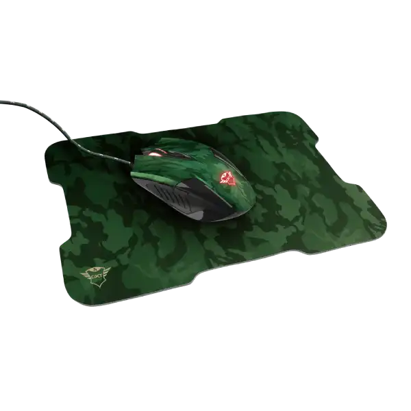 COMBO Mouse Gaming Iluminado + Padmouse  RIXA GXT 781 – TRUST