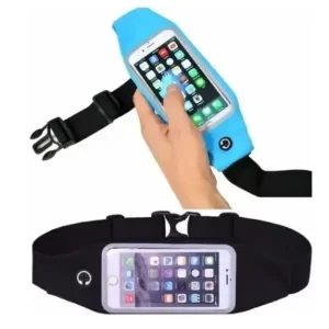 Riñonera running para celular llaves documentos Reflectiva – Medidas: 4,5″ 