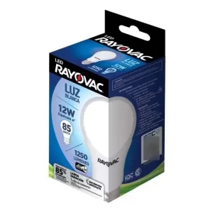 Lámpara Led luz fria 12W=85W Rosca E27 – RAYOVAC